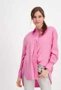 Monar48i 8067 Violet Stand Up Collar Sweatshirt - Dotique - Monari