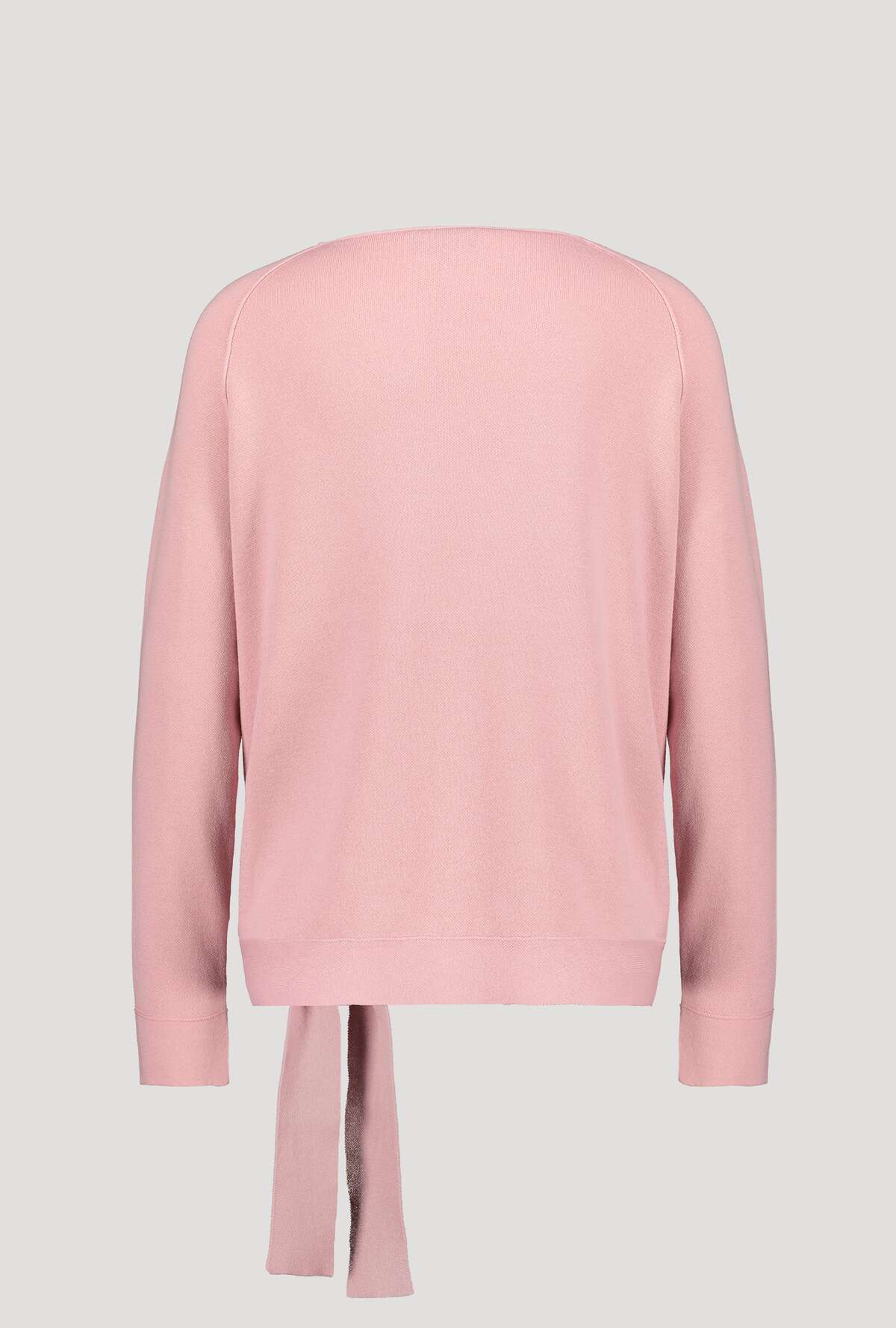 Monari Rose Knitted Sweater with Knot detail and Glitter Effect 406205 Back | Dotique