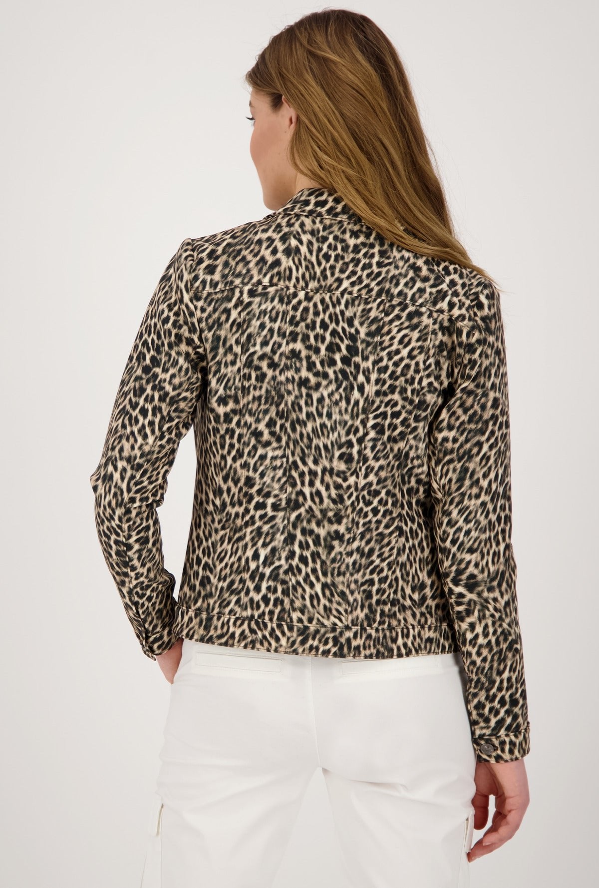 Monari 406312 Leopard Print Jacket - Dotique - Monari
