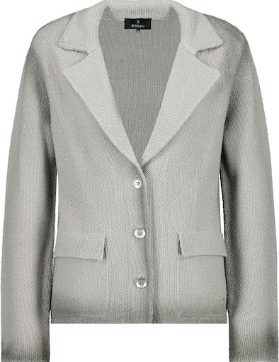 Monari 407653 Glitter Khaki Cardigan Front