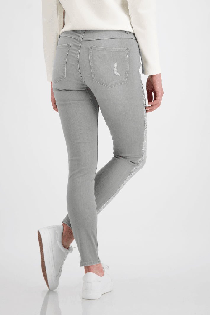 Monari 804699 Grey Jeans - Dotique