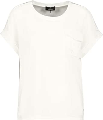 Monari 804701 Off White Short Sleeve Blouse