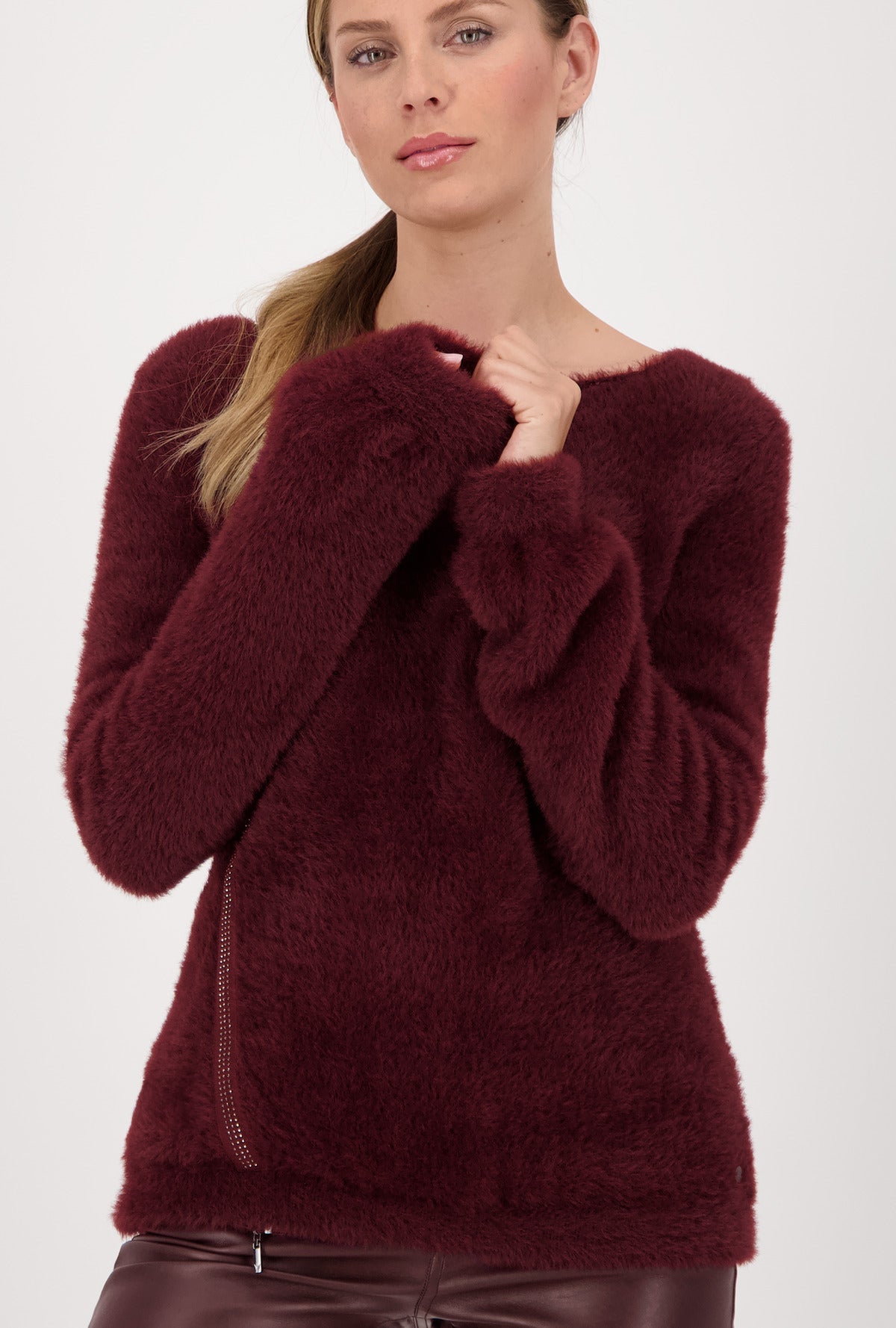 Monari 805505 Berry Wine Pullover - Dotique - Monari