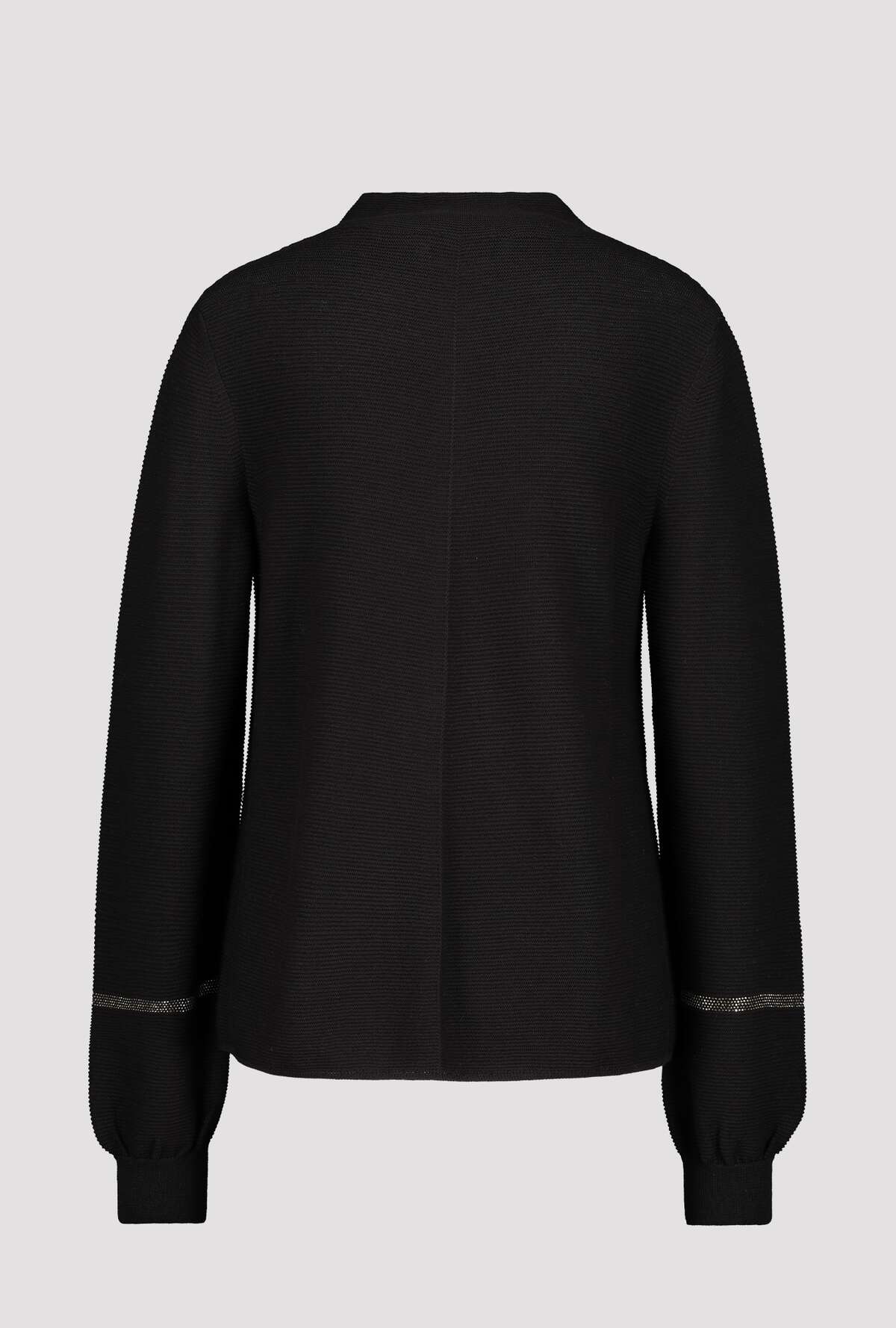 Monari Black One Tone Knit Jumper Dotique 1