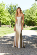 Morilee 47018 Gold Prom Dress - Dotique - Morilee