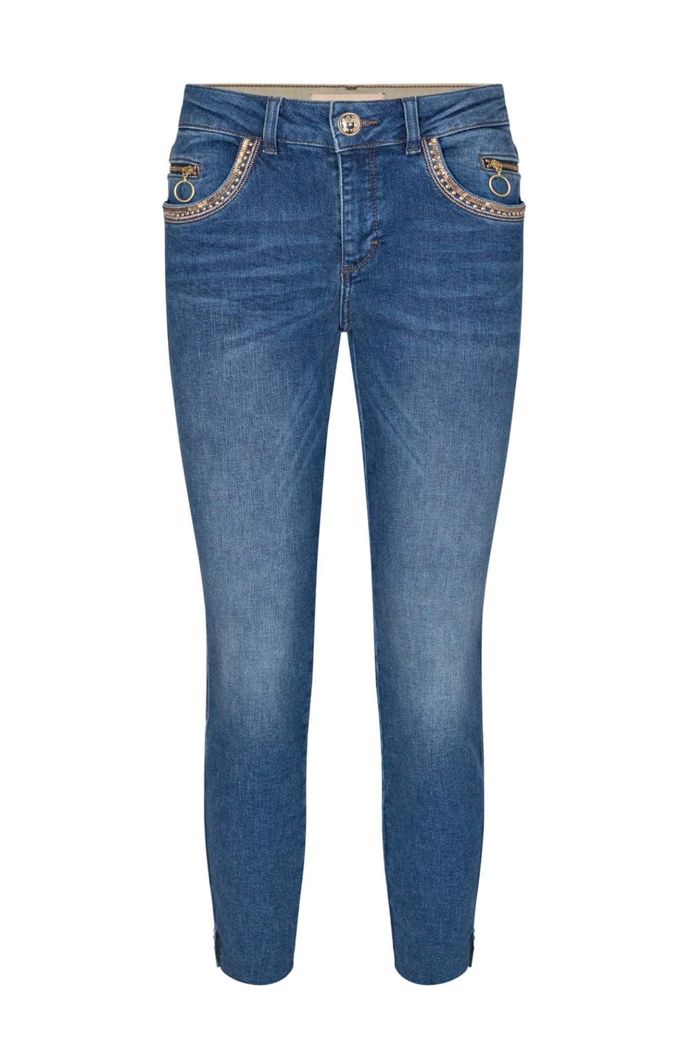 Mos Mosh Blue Sumner Shine Denim Jeans - Dotique