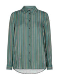 Mos Mosh Cari Aclair Shirt Blue Spruce Front