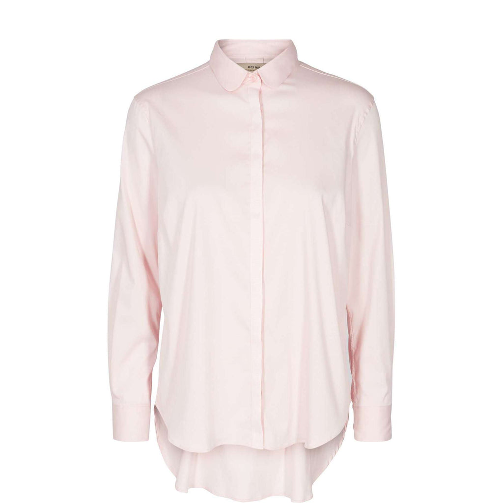 Mos Mosh Clara Soft Rose Ribbon Shirt | Dotique - Dotique - Mos Mosh