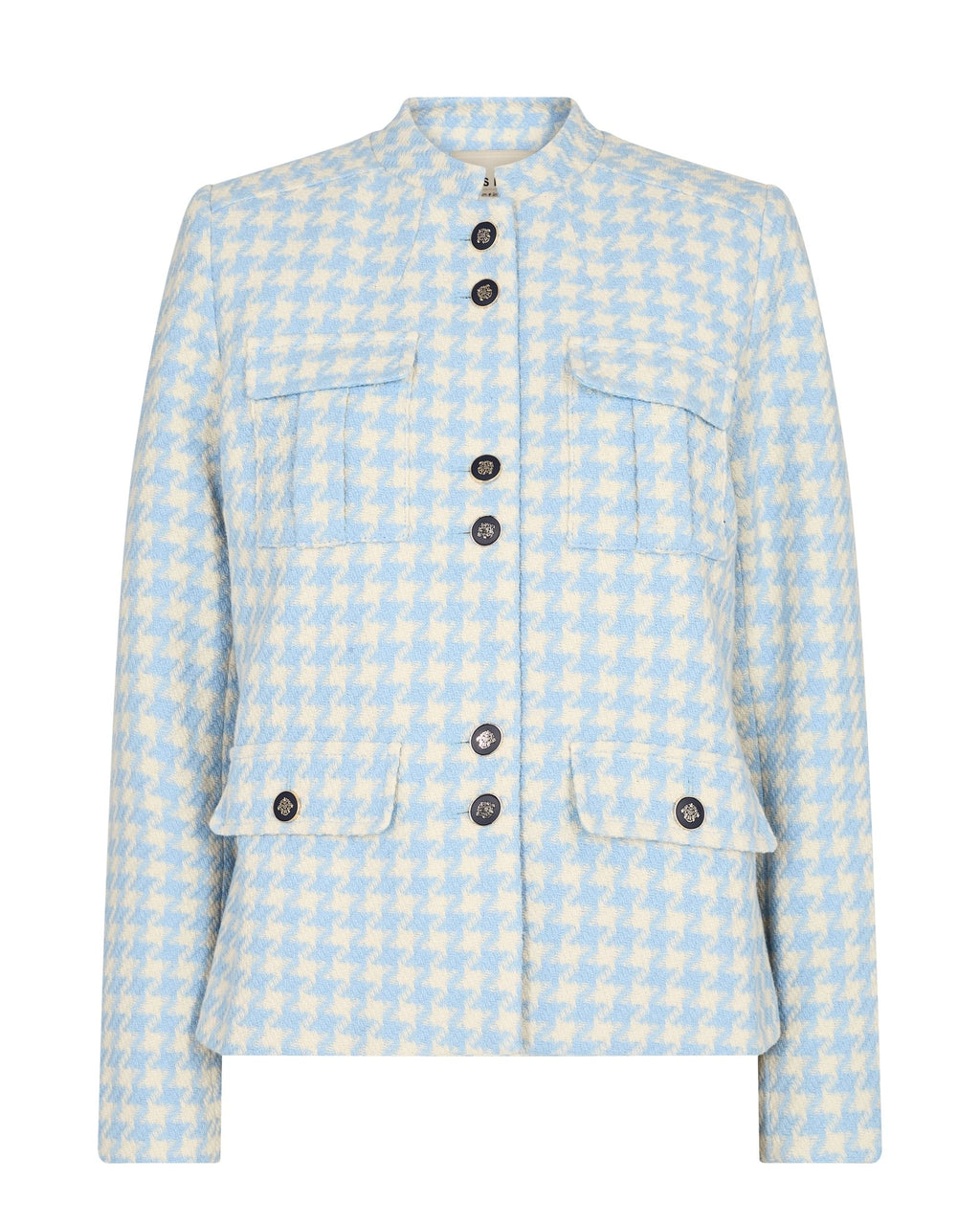 Mos Mosh Clear Sky Iris Ester Jacket Dotique front
