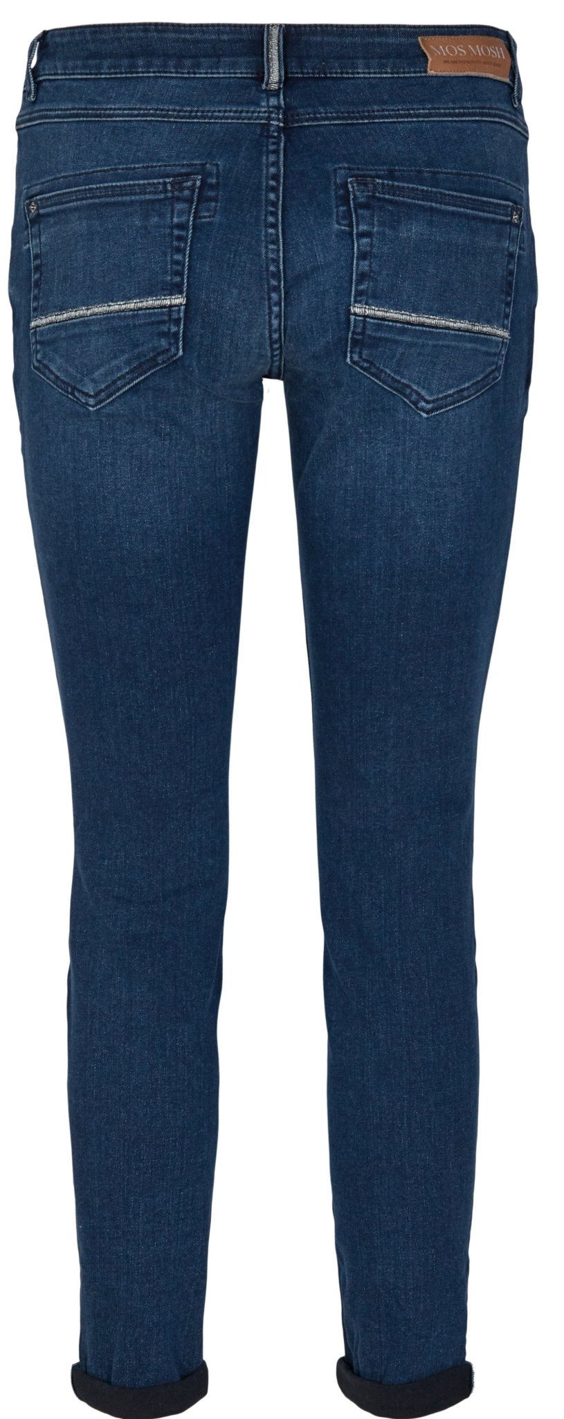 Mos Mosh Dark Blue Naomi Luna Jeans Back | Dotique