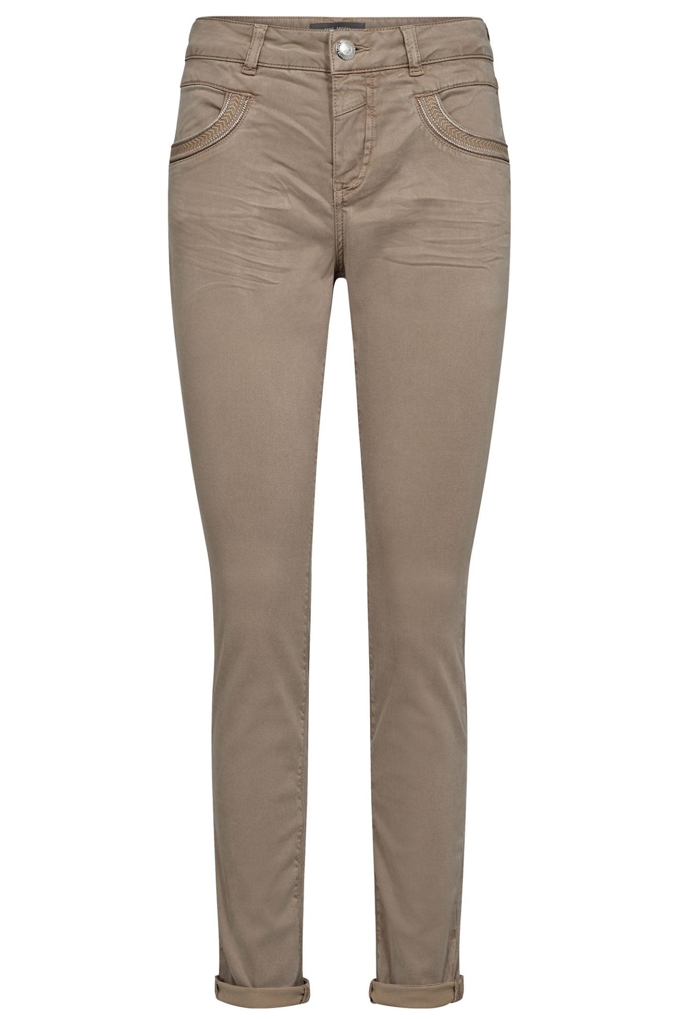 Mos Mosh MMNaomi Roasted Cashew Khaki Treasure Pant Jeans - Dotique