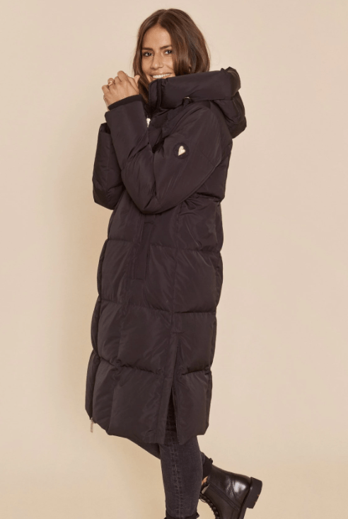 Mos Mosh Nova Square Down Coat - Tea