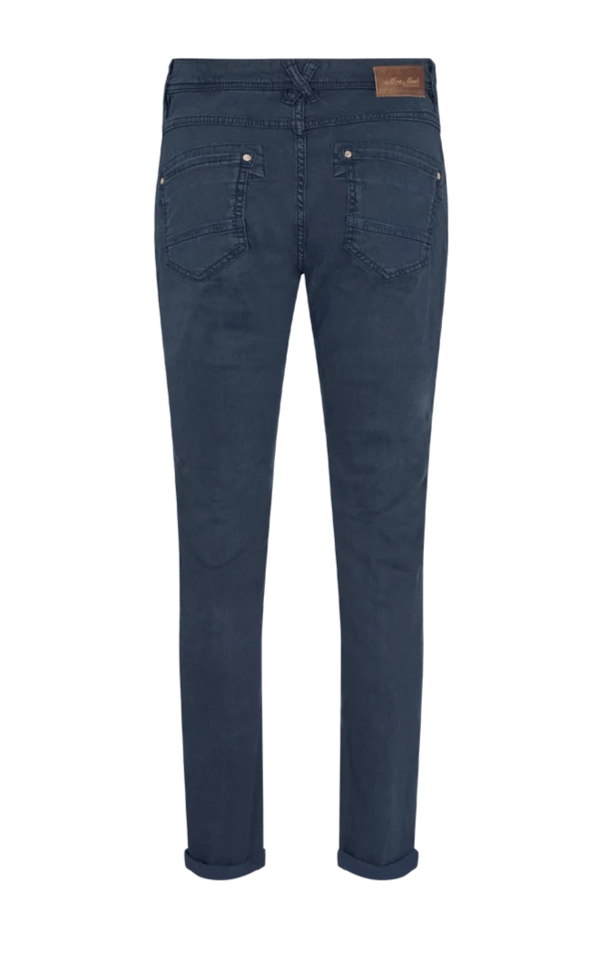 Mos Mosh Salute Navy Nelly Air Pant Back | Dotique