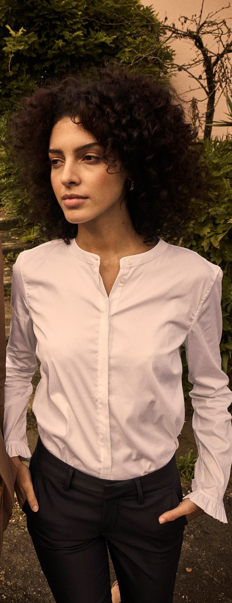 Mos Mosh White Mattie Sustainable Shirt 1 | Dotique