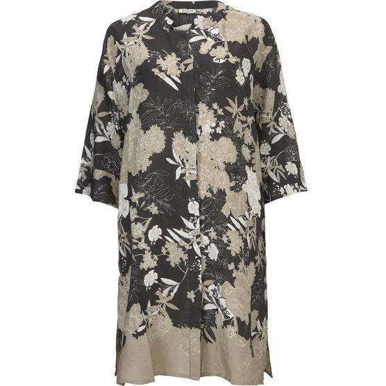 NInes Khaki Org Tunic - Dotique - Masai