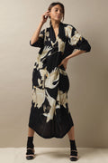 One Hundred Stars DRBSTOBLK Stork Black Rachel Dress - Dotique Chesterfield