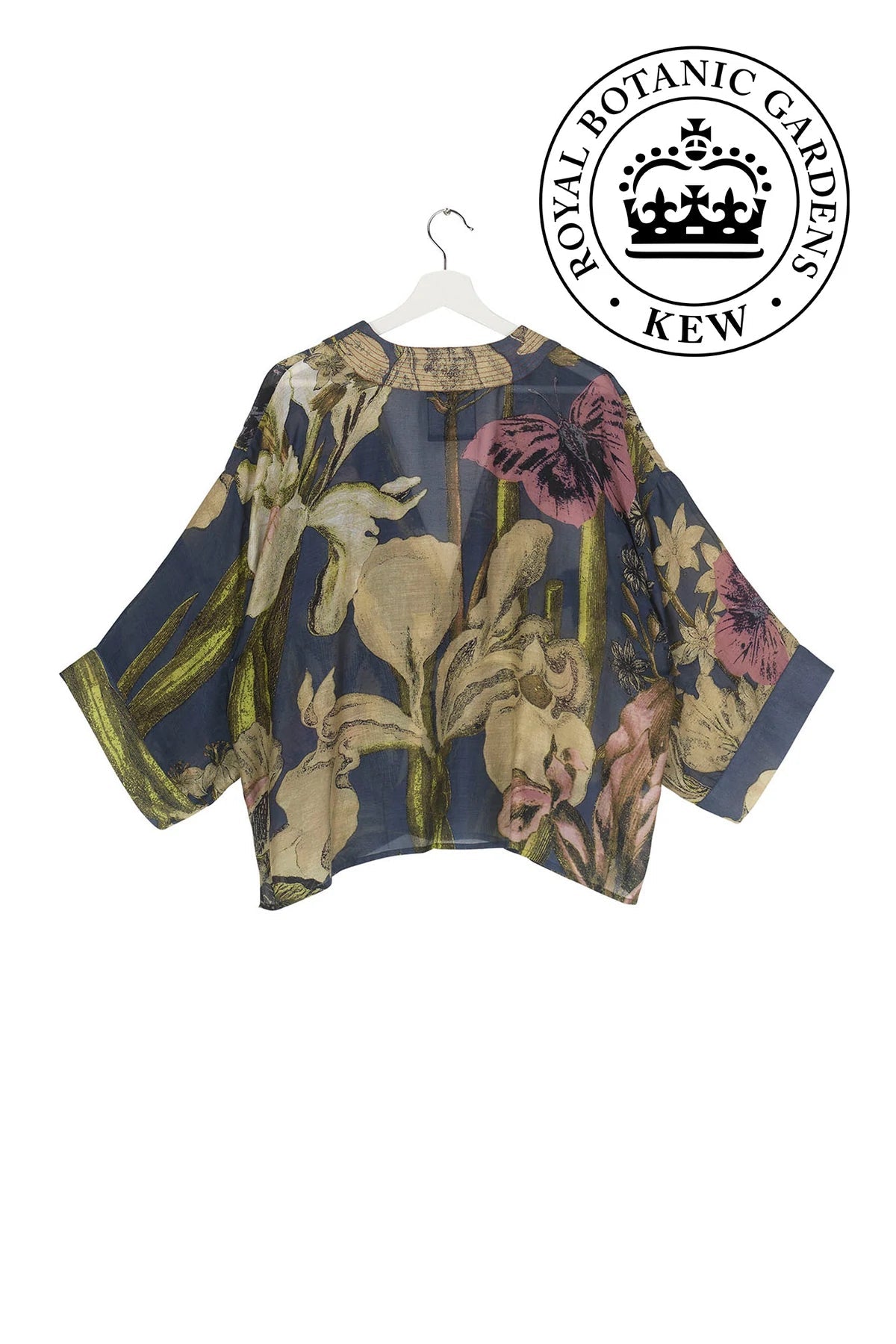  One Hundred Stars Kimono Kew Iris Blue Back | Dotique