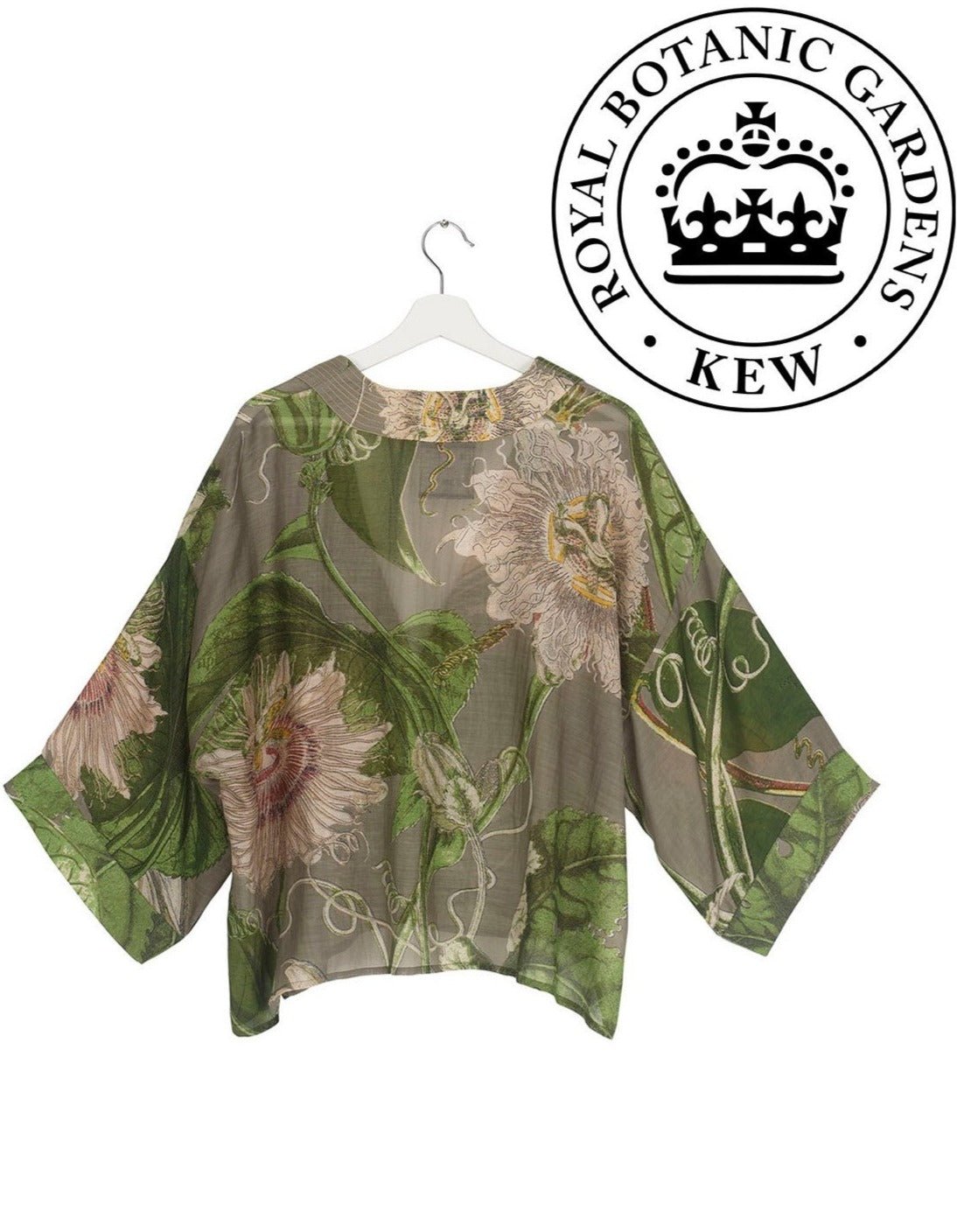 One Hundred Stars Stone Kew Passion Flower Kimona Back | Dotique