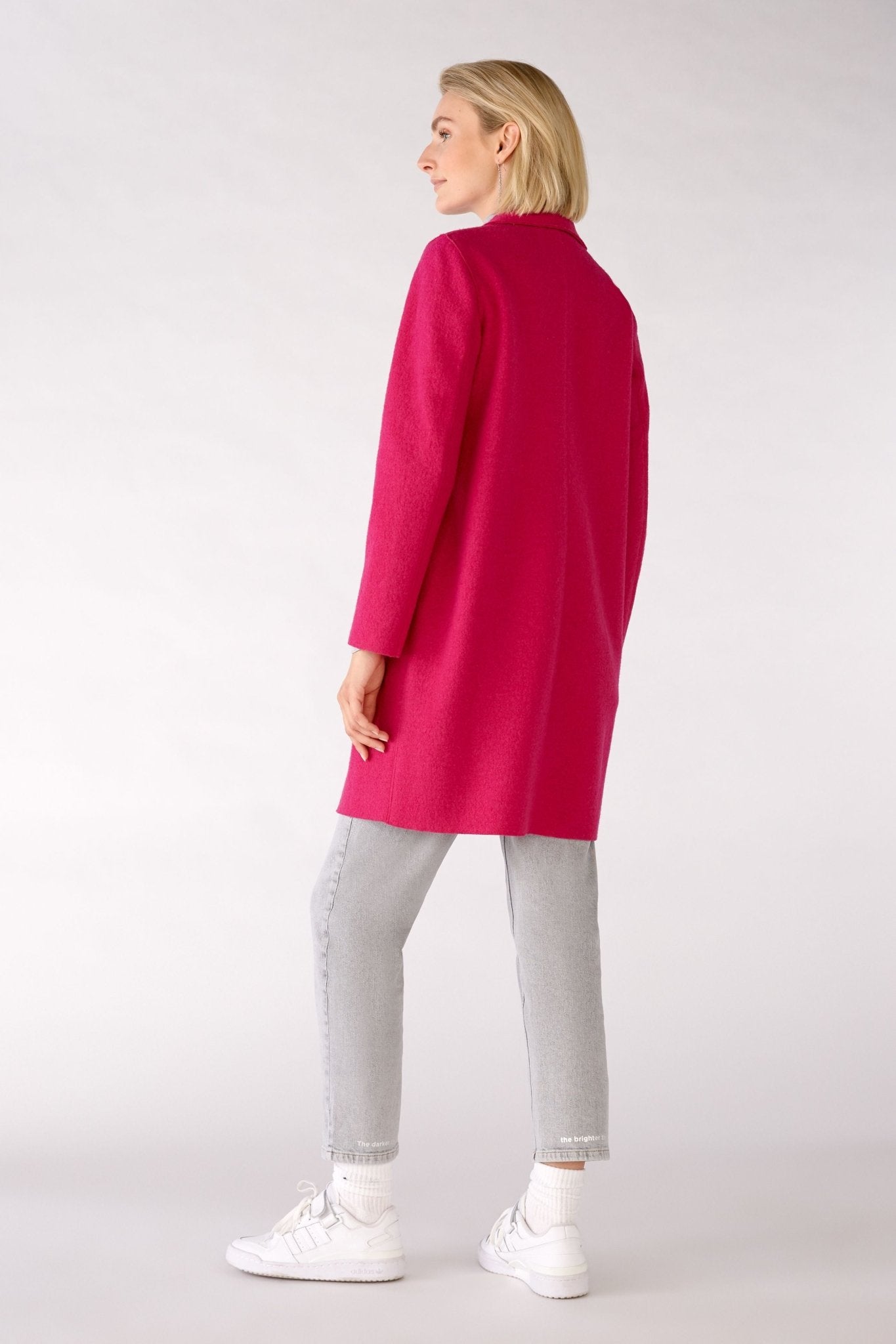 Oui 77627 Coat Pink / Purple | Dotique