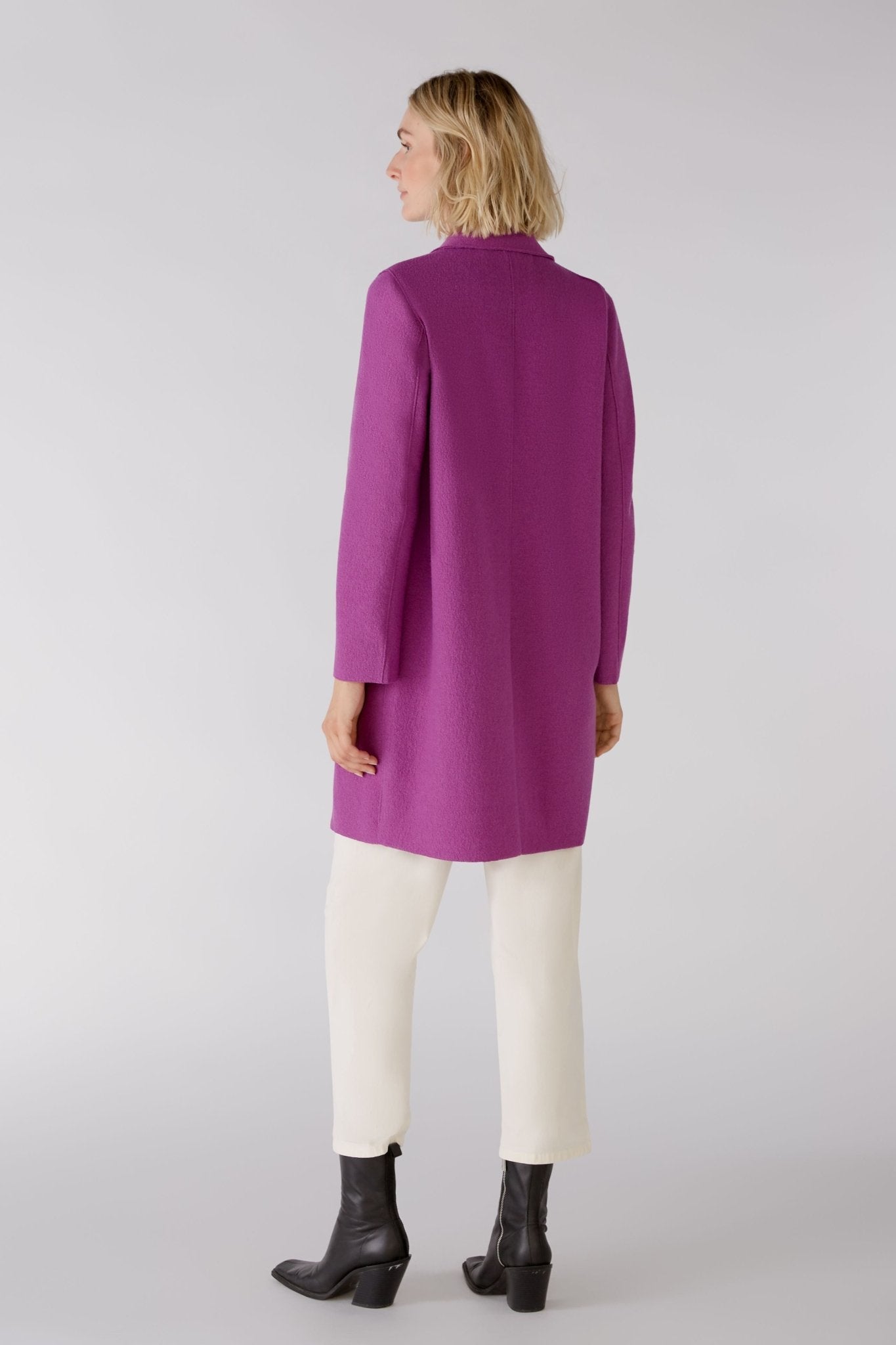 Oui 77627 Coat Pink / Purple | Dotique