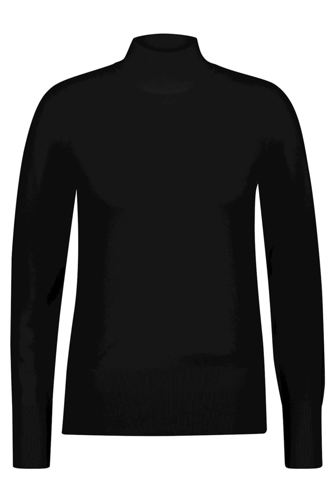 Red Button SRB4066 Black Turtle Neck Jumper - Dotique - Red Button