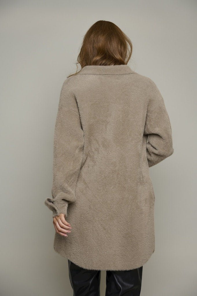 Rino & Pelle Anna Overshirt Dotique Beige Back