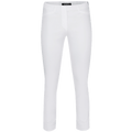 Robell 51527 Rose 09 Slim Leg Trouser-White (10) Front | Dotique