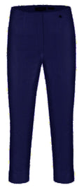 Robell 51576 Marie 07 Crop - Navy (69) Front | Dotique