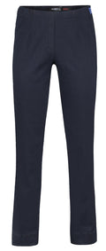 Robell 51639 5448 Marie Trouser  Short 73cm - Navy (69) Front | Dotique