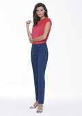 Robell 51639 Marie Trouser 78cm Light Blue Denim - 62 Lifestyle | Dotique