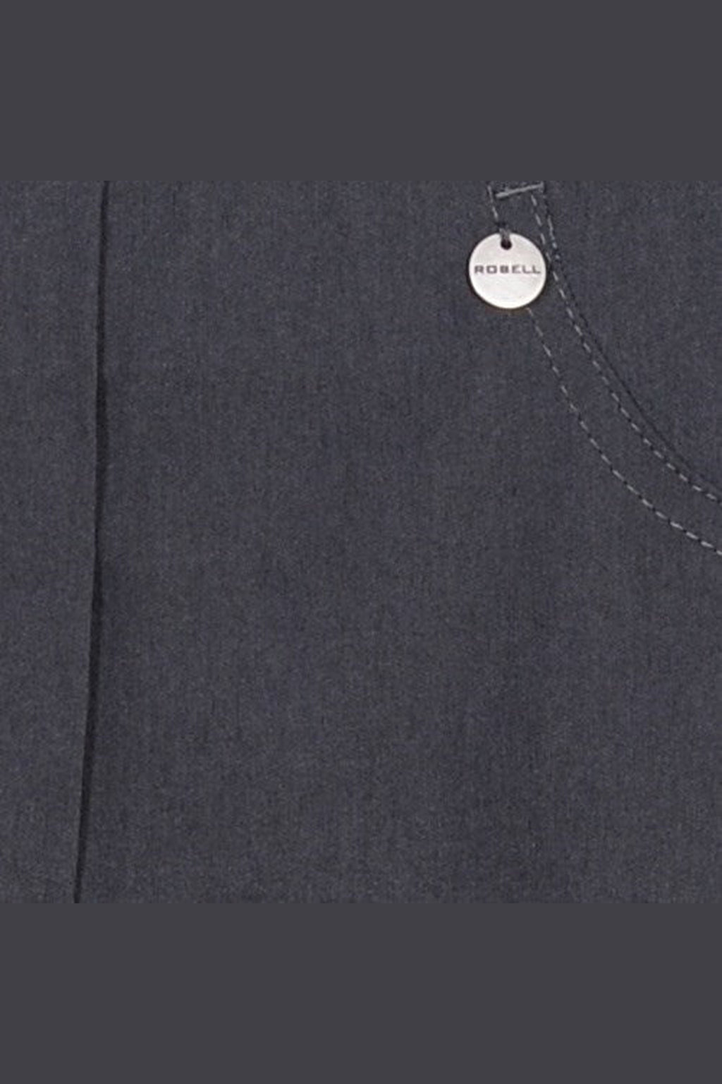 Robell 51568 Bella Trouser 68cm Grey (97) Close Up — Shop Robell at Dotique