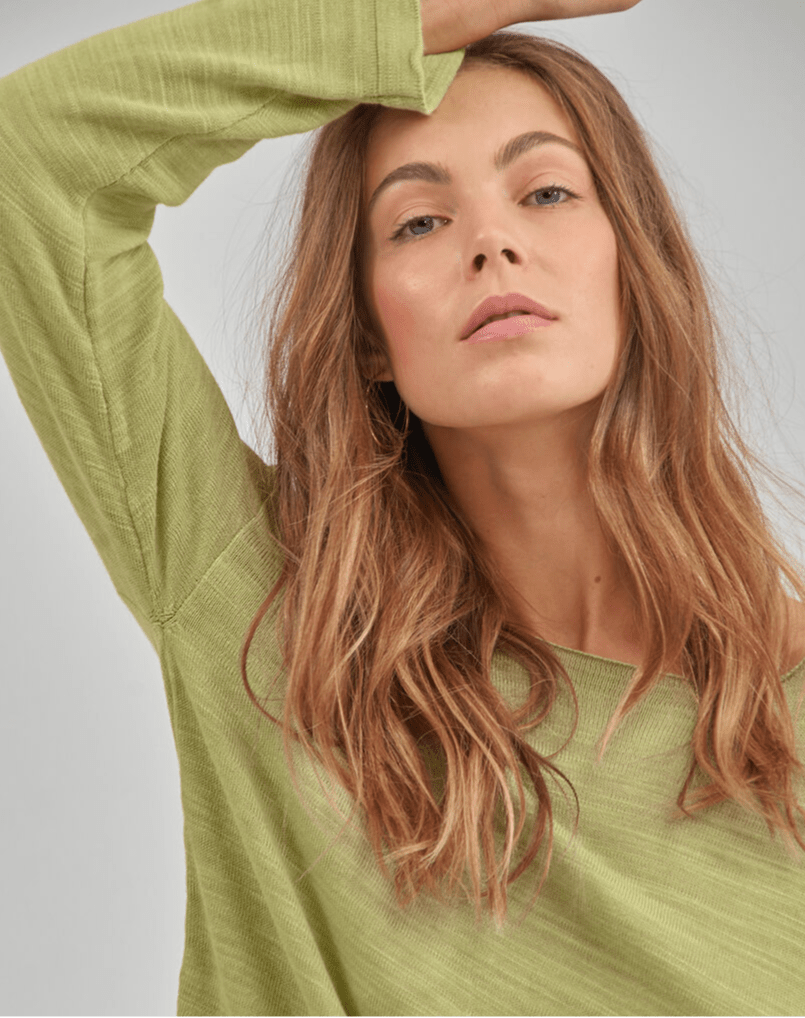 Surkana JERSEY GREEN Sweater Lifesyle Dotique