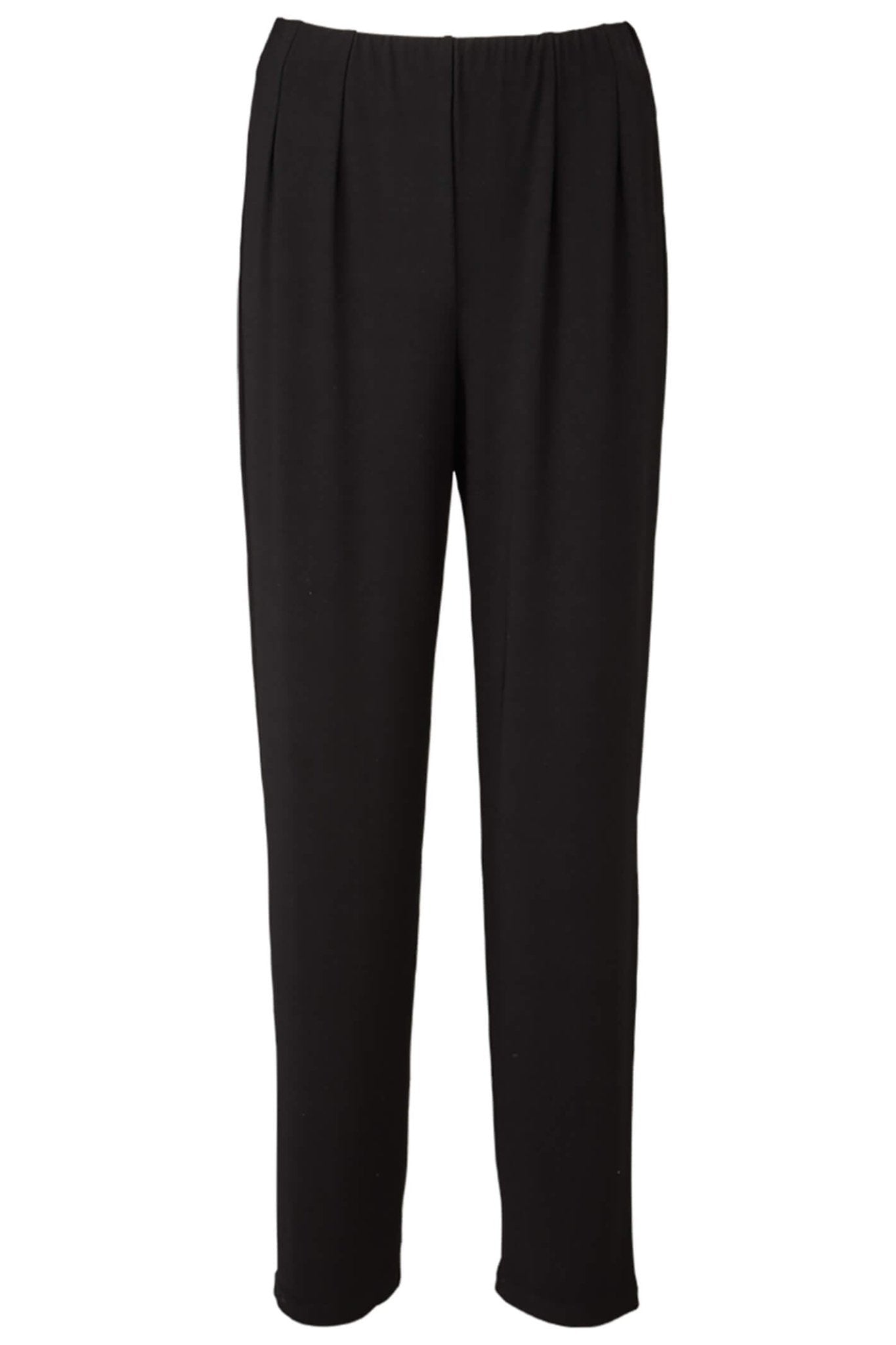 Tia 71179-7093 9000 Black Pull-On Trousers - Dotique