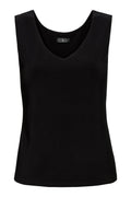 Tia  74135-7093 9000 Black Sleeveless Top - Dotique