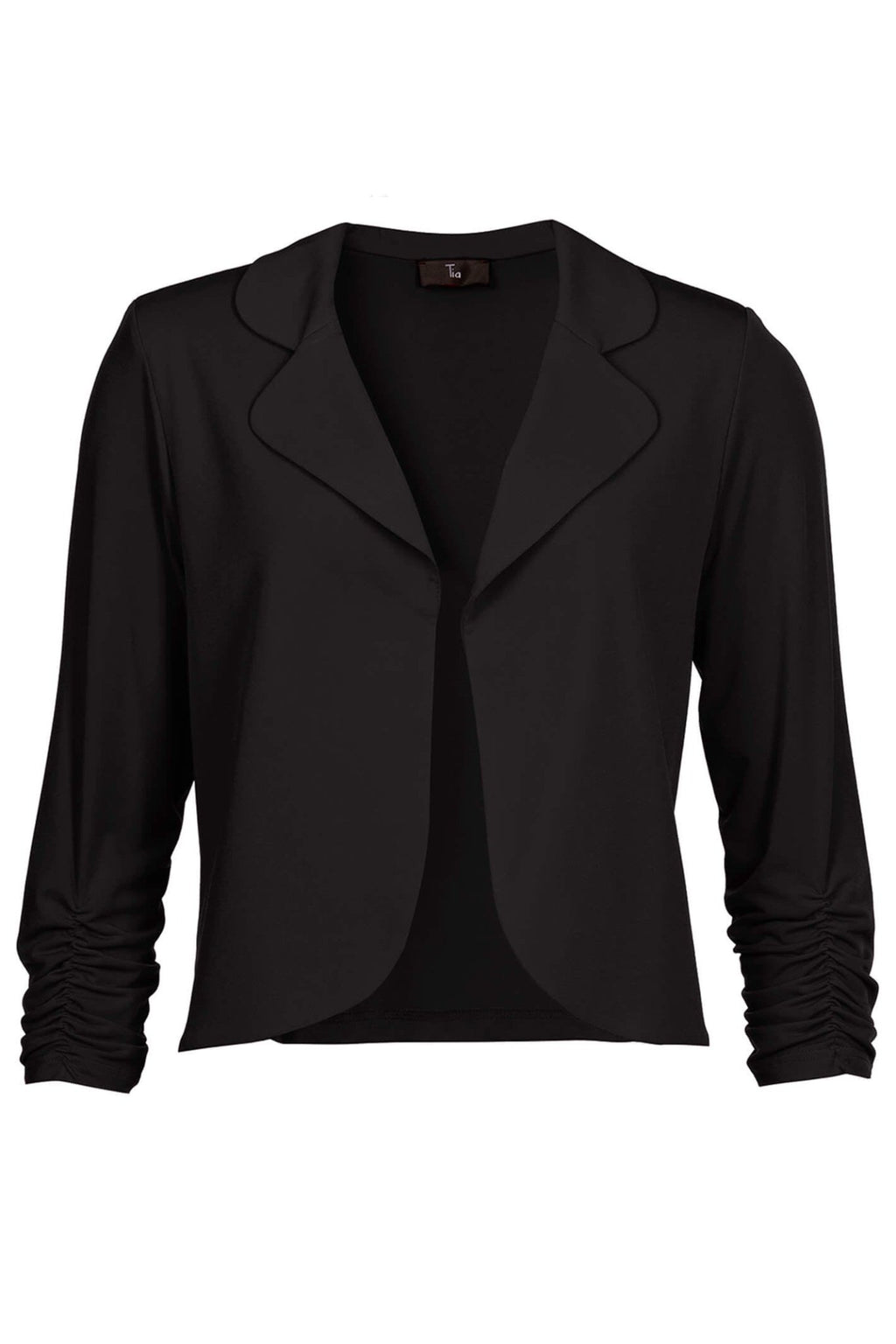 Tia 76457-7093 9000 Black Bolero Jacket - Dotique