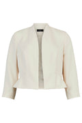 Tia 77608-7054 13 Cream Bolero Jacket - Dotique