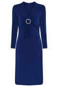 Tia 78418 Cobalt Blue Cocktail Party Dress - Dotique Chesterfield