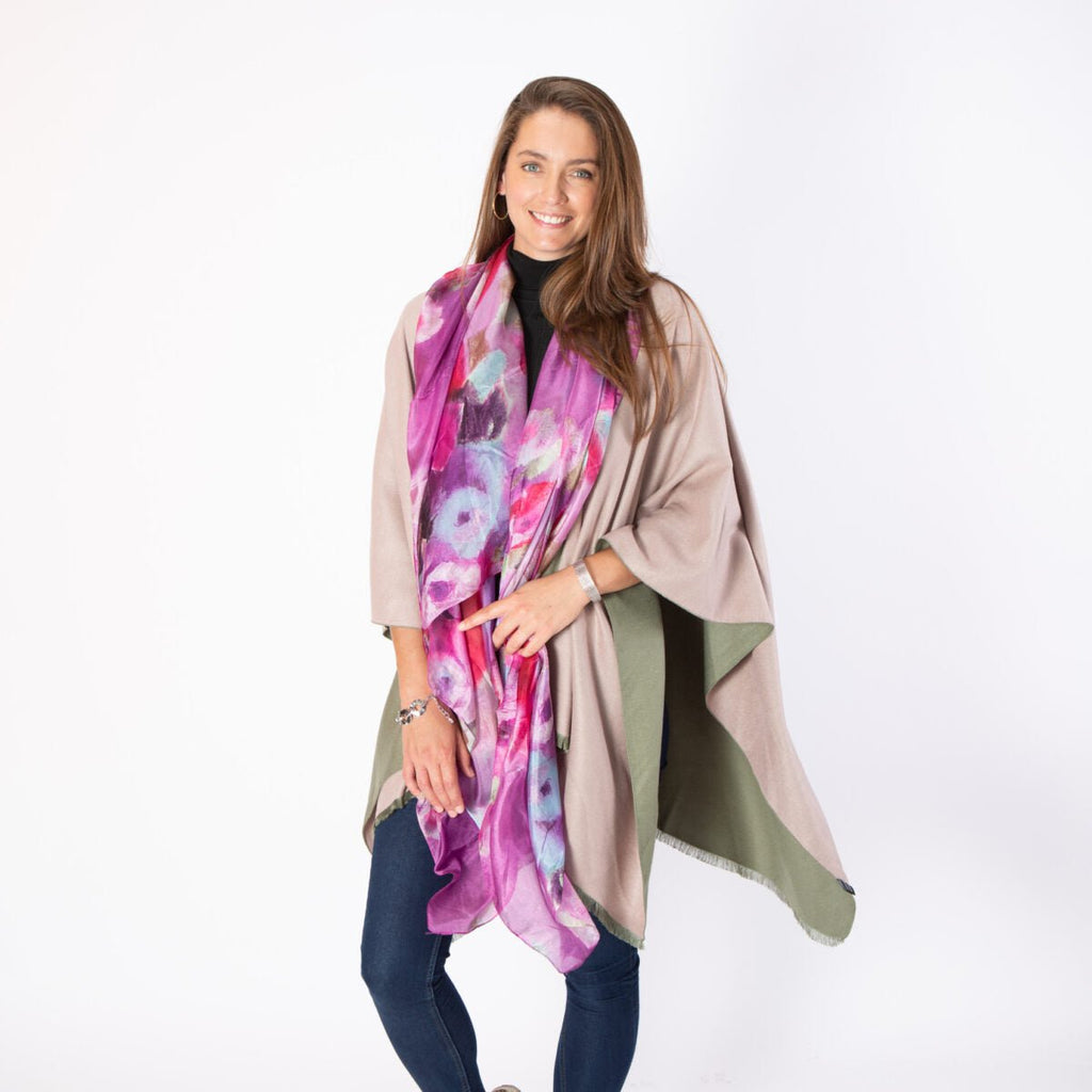 Tilley & Grace Large Silk Scarf Style 769 Dotique 1