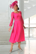 Veromia VO9694S24 Lipstick Pink Occasion Dress - Dotique - Veromia Occasions
